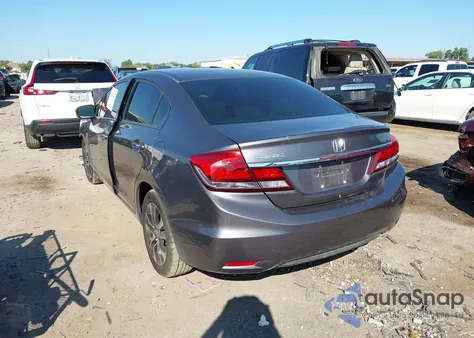 2015 Honda Civic Ex из США, поврежденный, VIN 19XFB2F8XFE044472